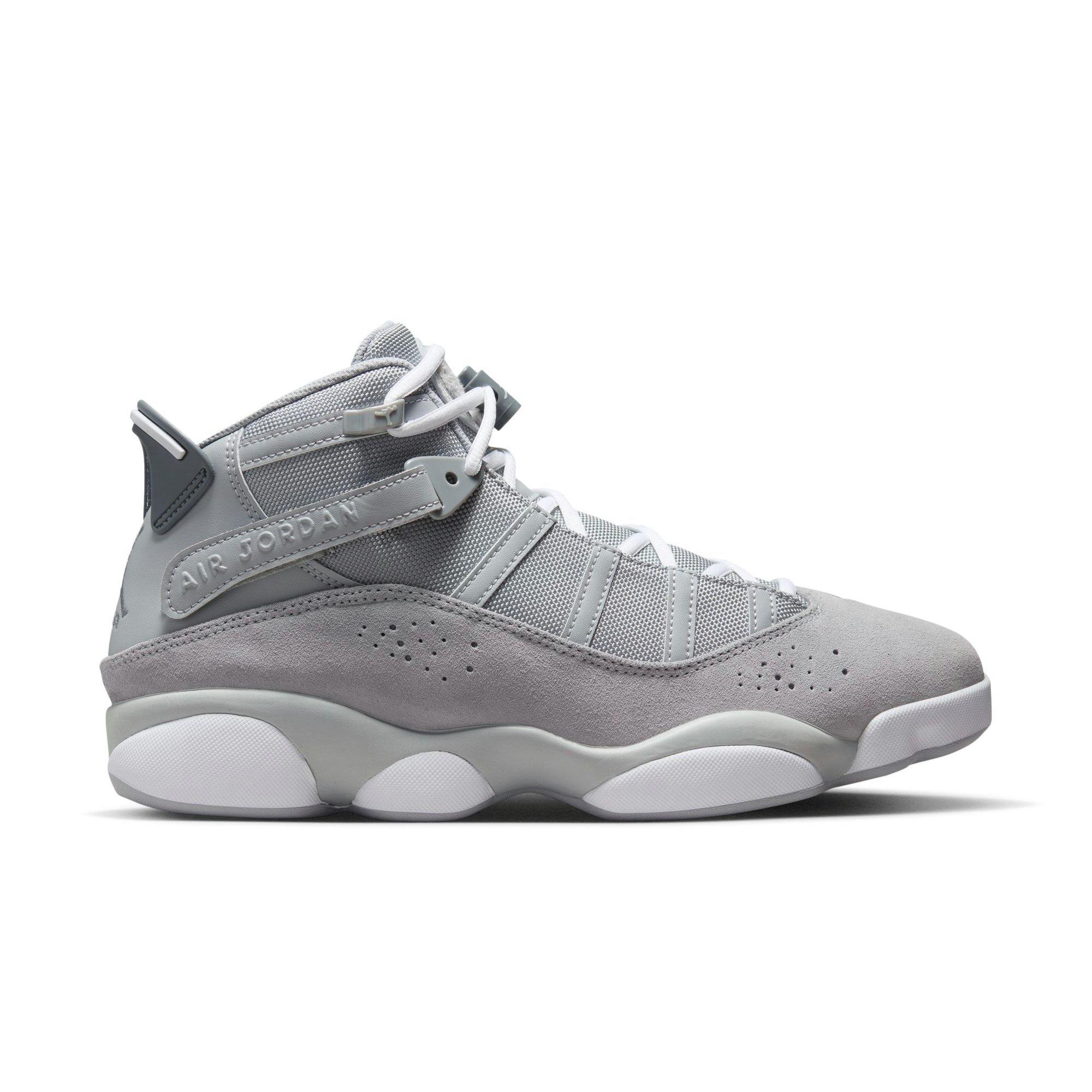 Grey six hot sale rings jordans